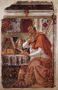 Sandro Botticelli St. Augustine France oil painting artist